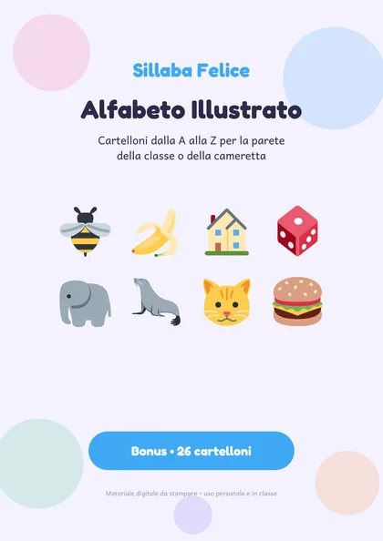 Bonus alfabeto illustrato