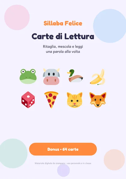 Bonus carte di lettura
